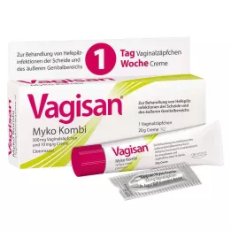 VAGISAN Myko Kombi 1-ημερήσια θεραπεία, 1 P