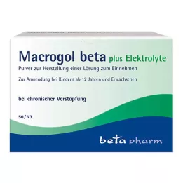 MACROGOL beta plus electrolytes σκόνη για χορήγηση από το στόμα, 50 τεμ