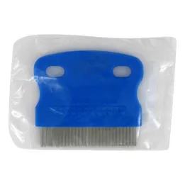 Nissen comb μεταλλική μπλε λαβή, 1 τεμ
