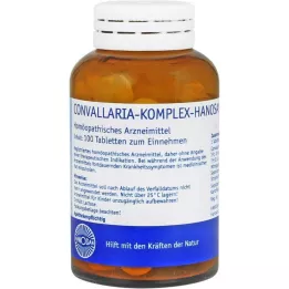 CONVALLARIA KOMPLEX Ταμπλέτες Hanosan, 100 τεμ