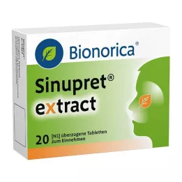 SINUPRET επικαλυμμένα δισκία με εκχύλισμα, 20 τεμ