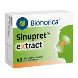 SINUPRET επικαλυμμένα δισκία με εκχύλισμα, 40 τεμ