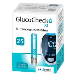Ταινίες μέτρησης σακχάρου αίματος GlucoCheck XL , 25 τεμ