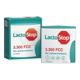 LACTOSTOP 3.300 FCC Tablets click dispenser, 40 τμχ