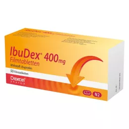 IBUDEX 400 mg επικαλυμμένα με λεπτό υμένιο δισκία, 50 τεμ