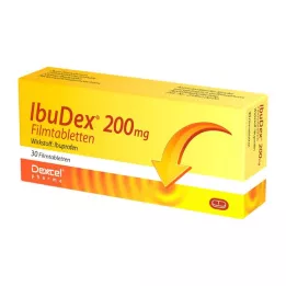 IBUDEX 200 mg επικαλυμμένα με λεπτό υμένιο δισκία, 30 τεμ