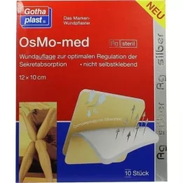 OSMO MED AG Επίδεσμος τραυμάτων αποστειρωμένος 10x12 cm, 10 τεμ