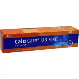 CALCICARE Αναβράζοντα δισκία D3 forte, 20 τεμ