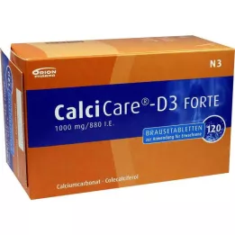 CALCICARE Αναβράζοντα δισκία D3 forte, 120 τεμ