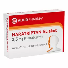NARATRIPTAN AL οξεία επικαλυμμένα με λεπτό υμένιο δισκία 2,5 mg, 2 τεμ