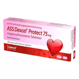 ASS Dexcel Protect 75 mg γαστροανθεκτικά δισκία, 20 τεμ