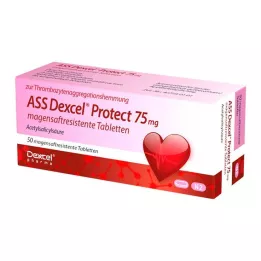ASS Dexcel Protect 75 mg γαστροανθεκτικά δισκία, 50 τεμ