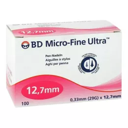 BD MICRO-FINE ULTRA Βελόνες στυλό 0,33x12,7 mm, 100 τεμ