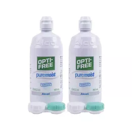 OPTI-FREE Πολυλειτουργικό απολυμαντικό διάλυμα PureMoist, 2x300 ml