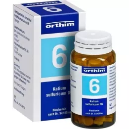 BIOCHEMIE Orthim 6 Kalium sulfuricum D 6 ταμπλέτες, 100 τεμ