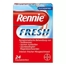 RENNIE FRESH Μασώμενα δισκία, 24 τεμ