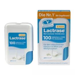 LACTRASE 3.300 FCC ταμπλέτες σε δοσομετρητή κλικ, 100 τμχ