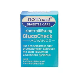 TESTAMED Διάλυμα ελέγχου GlucoCheck Advance, 4 ml