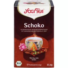 YOGI TEA Σακούλες Σοκολάτας Βιολογικού Φίλτρου, 17Χ2,0 γρ