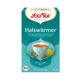 YOGI TEA Βιολογικό Φίλτρο Σακούλα Θερμότητας Λαιμού, 17Χ1,8 γρ