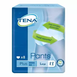 παντελόνι μίας χρήσηςTENA PANTS plus L ConfioFit, 8 τεμ