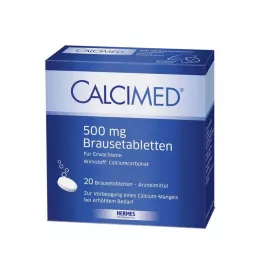 CALCIMED Αναβράζοντα δισκία 500 mg, 20 τεμ