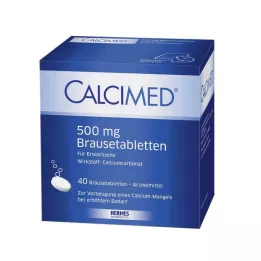 CALCIMED Αναβράζοντα δισκία 500 mg, 40 τεμ
