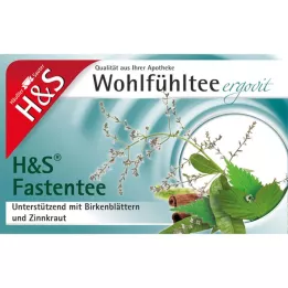 H&amp;S Feel-good tea νηστίσιμο σακουλάκι φίλτρου, 20X1,5 g
