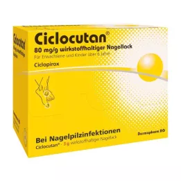 CICLOCUTAN 80 mg/g ενεργό βερνίκι νυχιών, 3 γρ