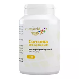 CURCUMA Κάψουλες 500 mg, 120 τεμ