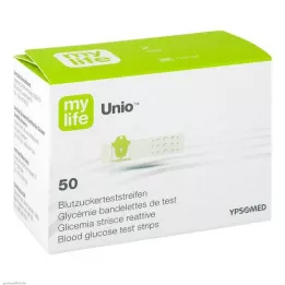 MYLIFE Ταινίες ελέγχου σακχάρου αίματος Unio, 50 τεμ