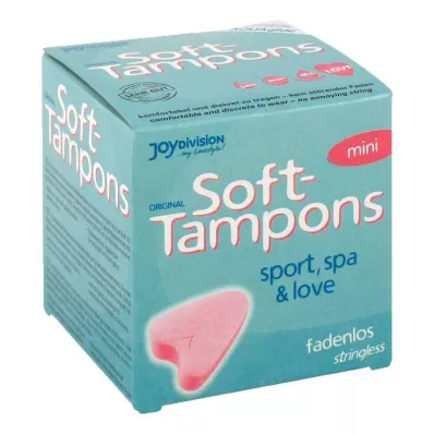 SOFT TAMPONS μίνι, 3 τεμάχια