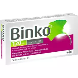 BINKO 120 mg επικαλυμμένα με λεπτό υμένιο δισκία, 30 τεμ