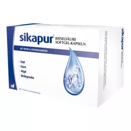 SIKAPUR Κάψουλες μαλακής γέλης πυριτίου με βιοτίνη, 90 τεμ