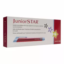 JUNIORSTAR Συσκευή έγχυσης κόκκινο, 1 τεμ