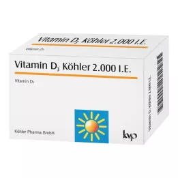 VITAMIN D3 KÖHLER 2.000 IU κάψουλες, 120 τεμ