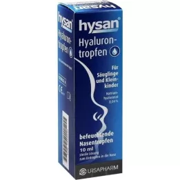 HYSAN Σταγόνες υαλουρονικού, 10 ml
