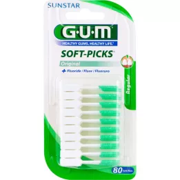 GUM Πακέτο αξίας Soft-Picks, 80 τεμάχια