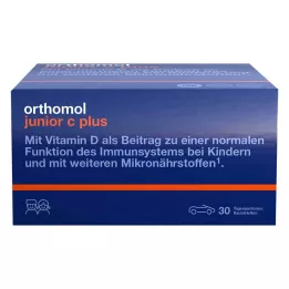 ORTHOMOL Junior C plus Μασώμενα Δισκία Mandarin/Πορτοκαλί, 30 τεμ