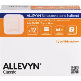 ALLEVYN Αφρώδης ντρέσινγκ 7x8 εκ. κόλλα, 12 τεμάχια