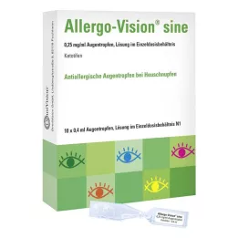ALLERGO-VISION sine 0,25 mg/ml AT σε περιέκτη μίας δόσης, 10X0,4 ml