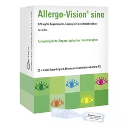 ALLERGO-VISION sine 0,25 mg/ml AT σε περιέκτη μίας δόσης, 20X0,4 ml
