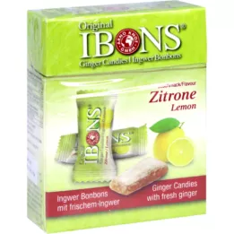IBONS Πρωτότυπο κουτί Lemon Ginger Chews, 60 γρ