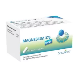 MAGNESIUM 375 κάψουλες forte 60 τμχ κάψουλες, 60 τεμ