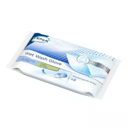 TENA WET Γάντι πλυσίματος με άρωμα 15x23 εκ. μπλε, 8 τεμ