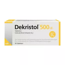 DEKRISTOL 500 IU δισκία, 50 τεμ
