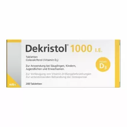 DEKRISTOL 1.000 IU δισκία, 200 τεμ