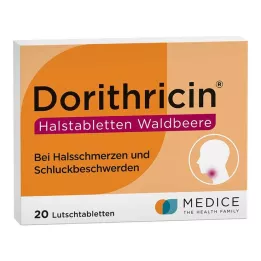 DORITHRICIN Παστίλιες Λαιμού Wild Berry, 20 τεμ