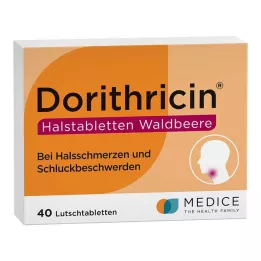 DORITHRICIN Παστίλιες Λαιμού Wild Berry, 40 τεμ