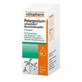 PELARGONIUM-RATIOPHARM Βρογχικές σταγόνες, 20 ml